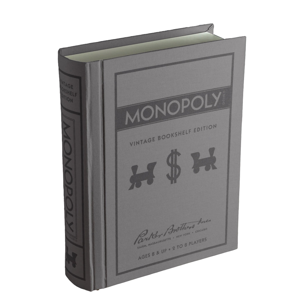 Monopoly Vintage Bookshelf Board Game – Cac Design Store