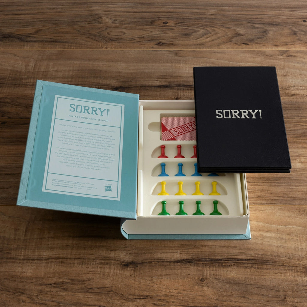 Sorry! Vintage Bookshelf Board Game – Cac Design Store