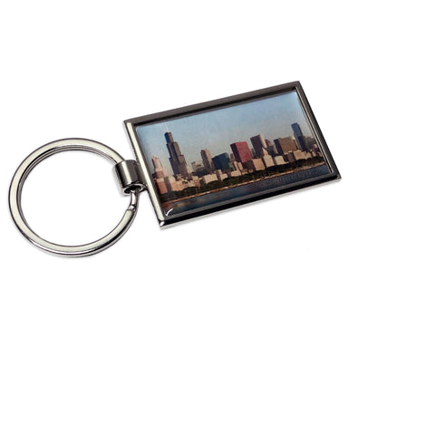 Chicago Skyline Keychain