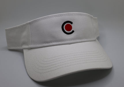 CAC Logo Visor White