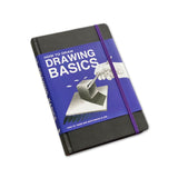 A black sketchbook titled 'How to Draw Drawing Basics'.