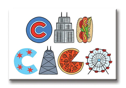 Chicago Icons Magnet