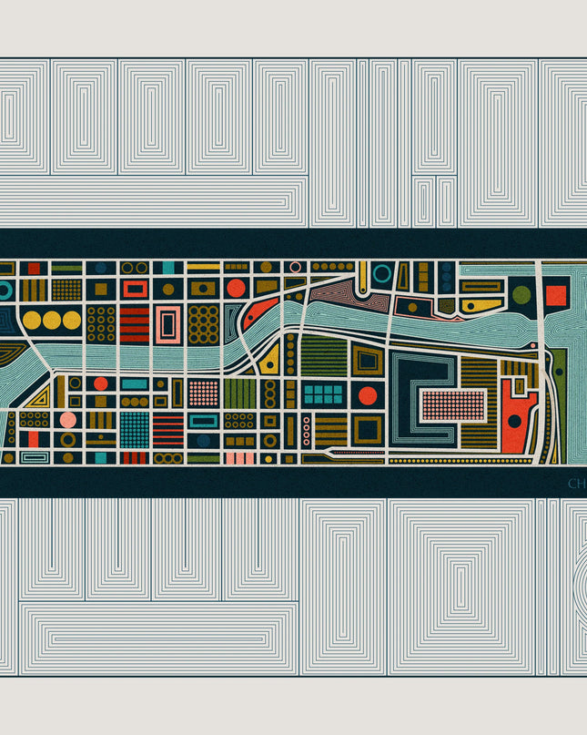 Chicago River Print