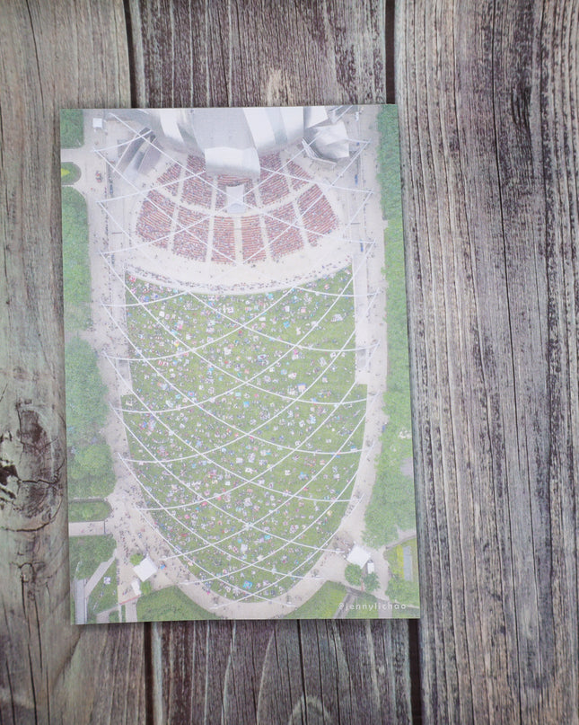 Pritzker Bird's Eye View Notepad