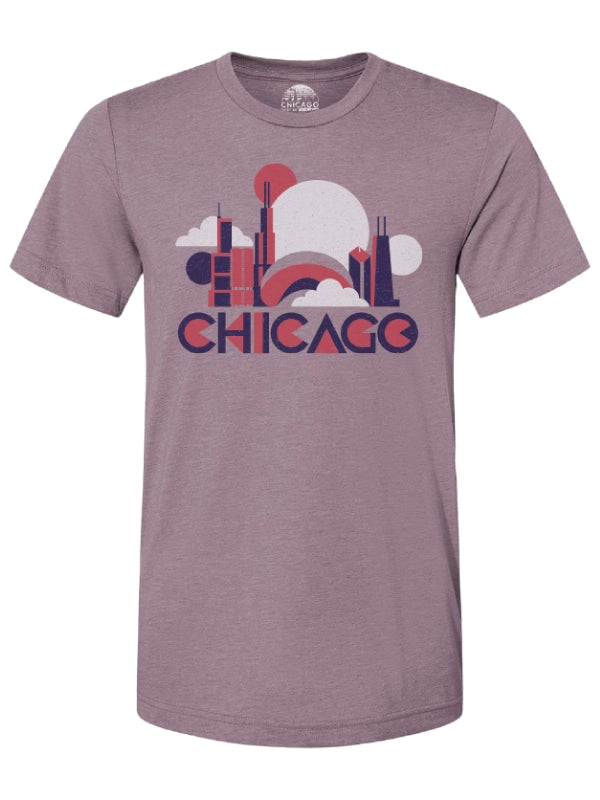 Chicago Skyline Abstract Shirt