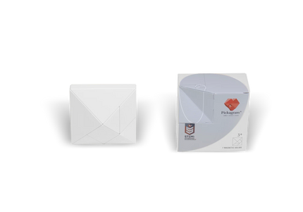 Pickagram 3D Art Puzzle - White