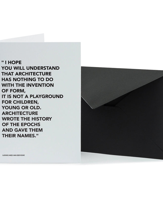 Mies Van Der Rohe Playground Greeting Card