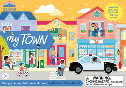 Felt Words: My Town