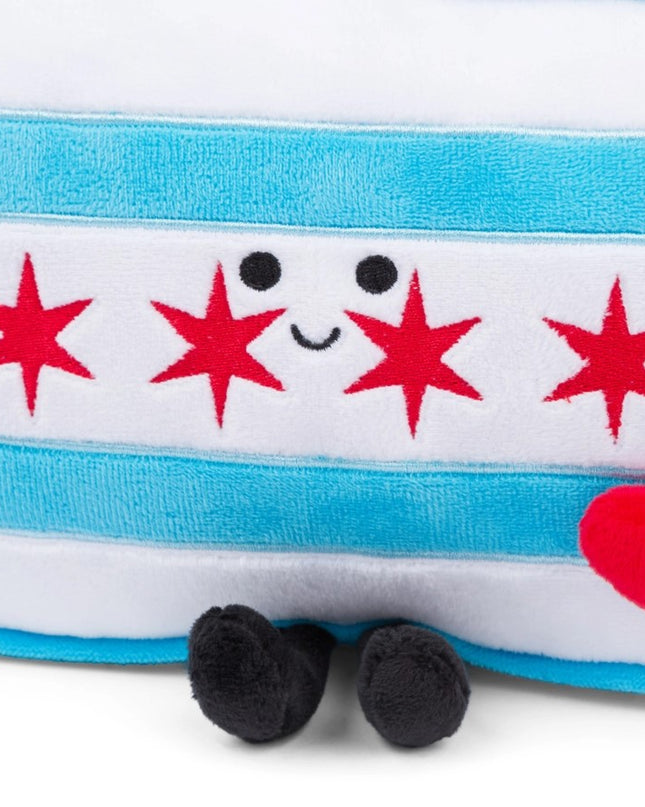 Chicago City Flag Plush