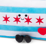 Chicago City Flag Plush
