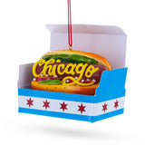 Chicago Style Hot Dog Resin Ornament