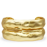 Bubble Textured Two Row Cuff