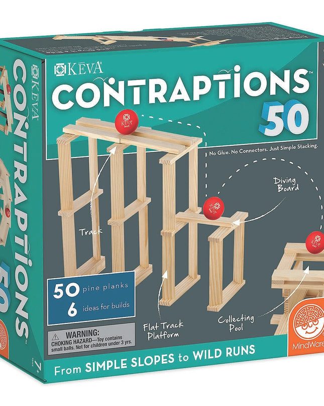 Keva Contraptions 50 Piece Set
