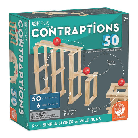 Keva Contraptions 50 Piece Set