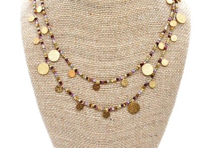 Gold Plated Mini Charm Necklace