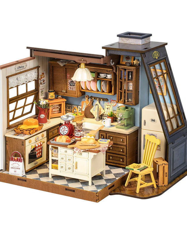 DIY Baking Kitchen Miniature House