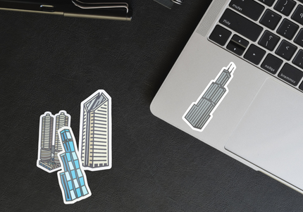 Diamond Building Sticker
