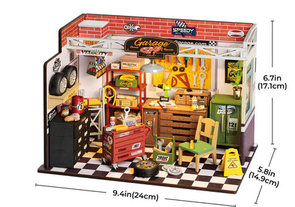 DIY Garage Workshop Miniature House