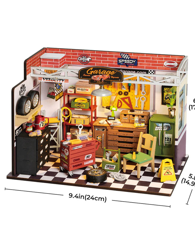 DIY Garage Workshop Miniature House