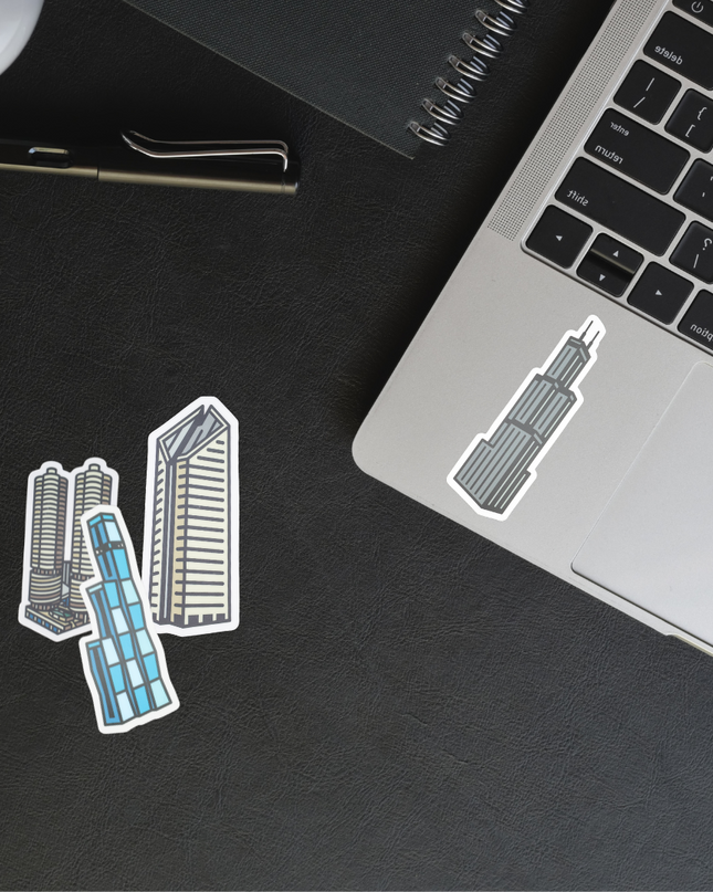 Signature Tower Sticker