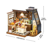 DIY Baking Kitchen Miniature House