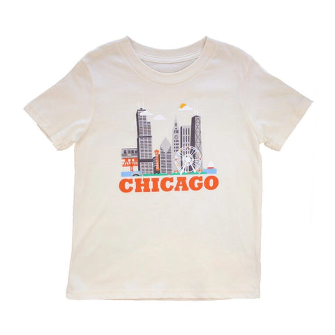 Chicago Cityscape Kids Tee