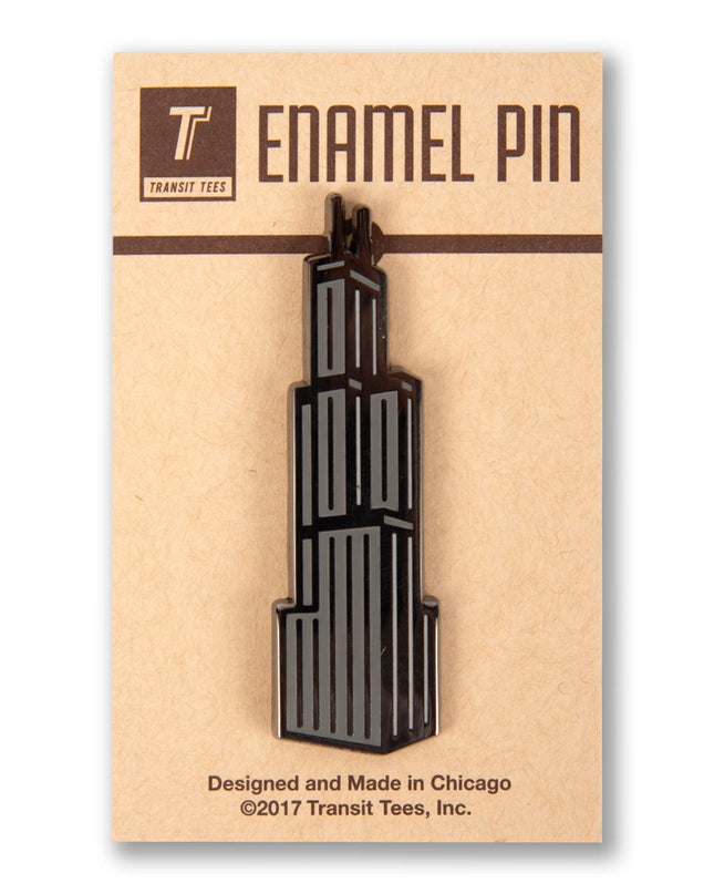 Chicago's Tallest Tower Enamel Pin