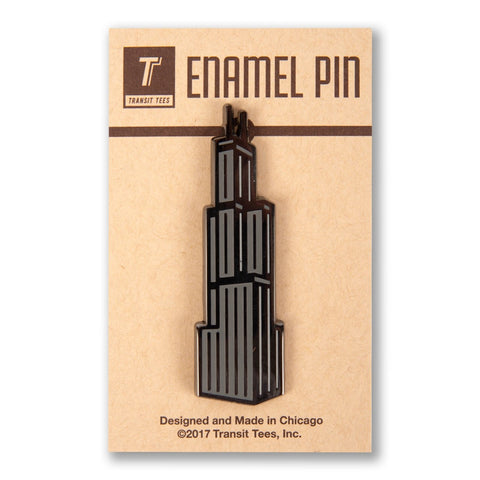 Chicago's Tallest Tower Enamel Pin