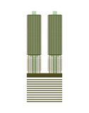 Minimal Marina Towers 11x14 Print