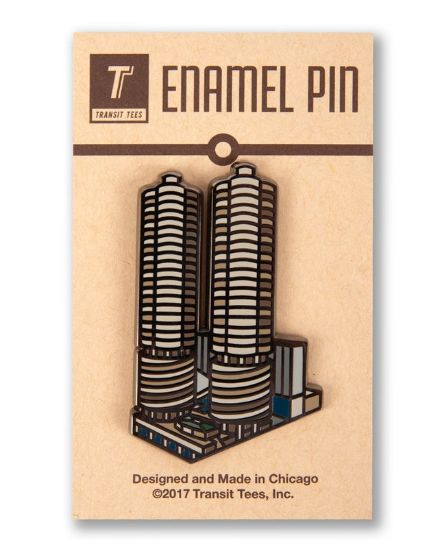 Corncob Towers Pin Enamel Pin