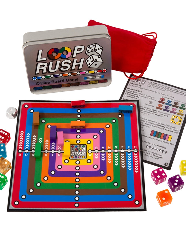 Loop Rush: Dice Board Game