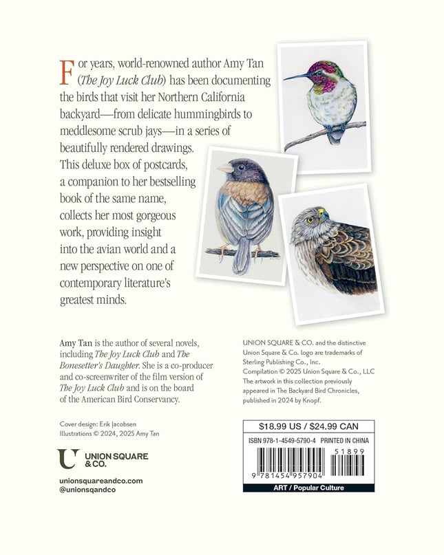 The Backyard Bird Chronicles: 50 Postcards