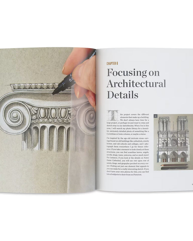 Drawing and Illustrating Architecture: A Step-By-Step Guide to the Art of Drawing and Illustrating Beautiful Buildings