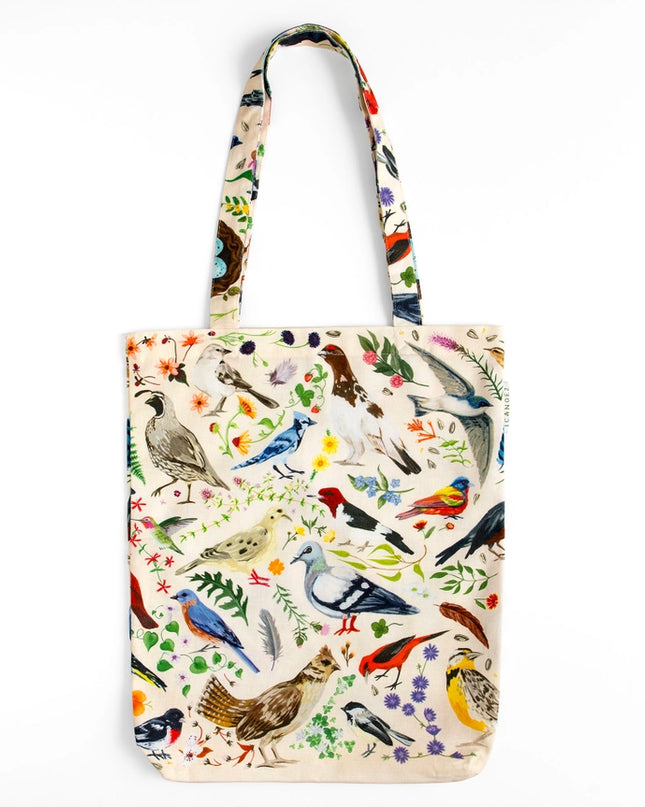 Feathered Friends Birds Tote Bag