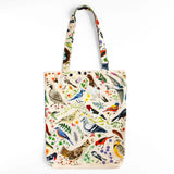 Feathered Friends Birds Tote Bag