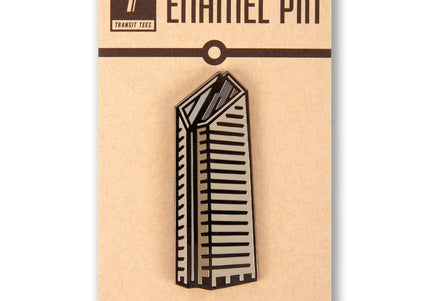 Diamond Building Enamel Pin