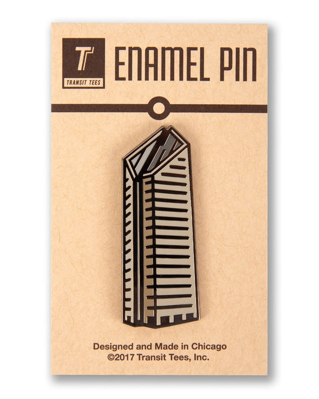 Diamond Building Enamel Pin
