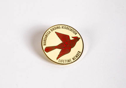 Enamel Cardinal Membership Badge