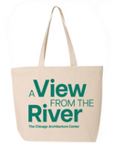 A View from the River Tote Bag