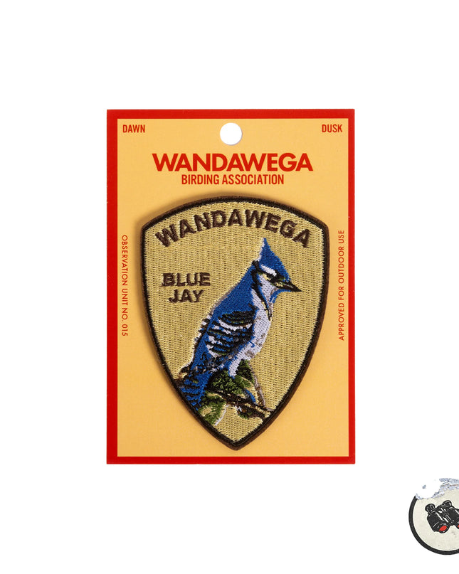 Blue Jay Embroidered Patch