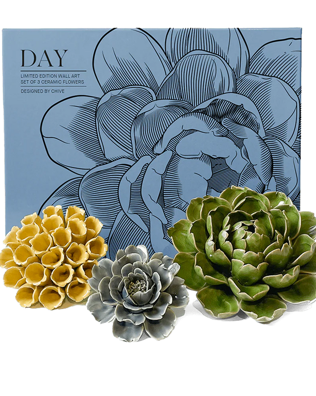 Ceramic Flower Day Gift Box Set
