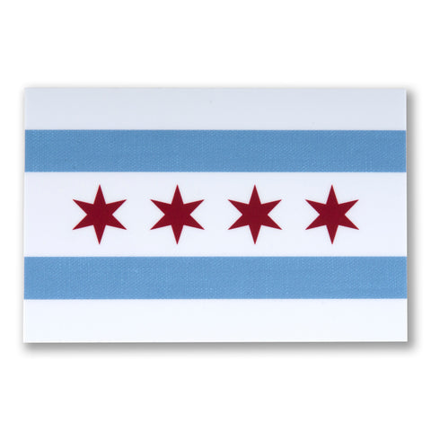 Chicago Flag Large Sticker