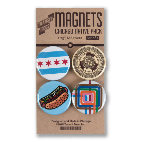 Chicago Native Magnets