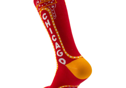 Chicago Theater Dress Socks