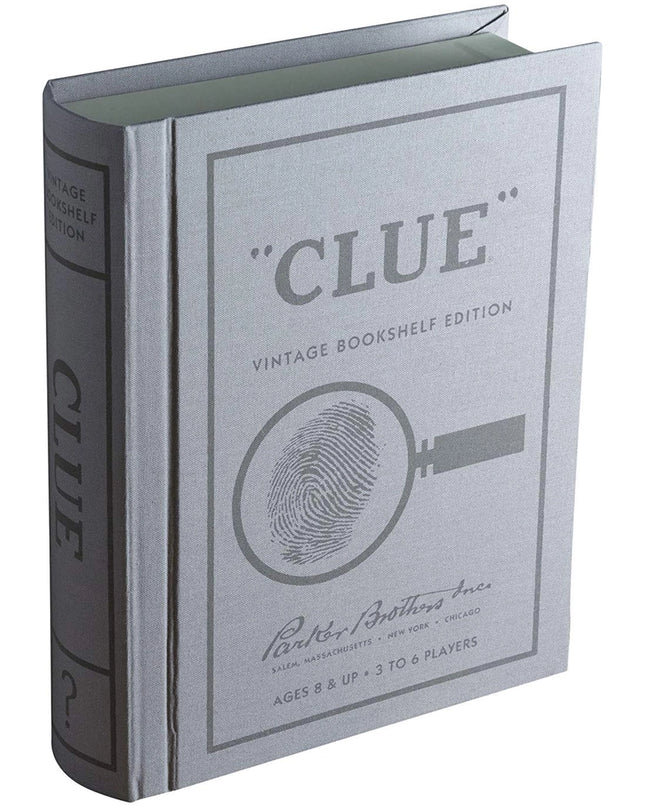 Clue Vintage Bookshelf Board Game