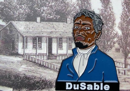 DuSable Enamel Pin