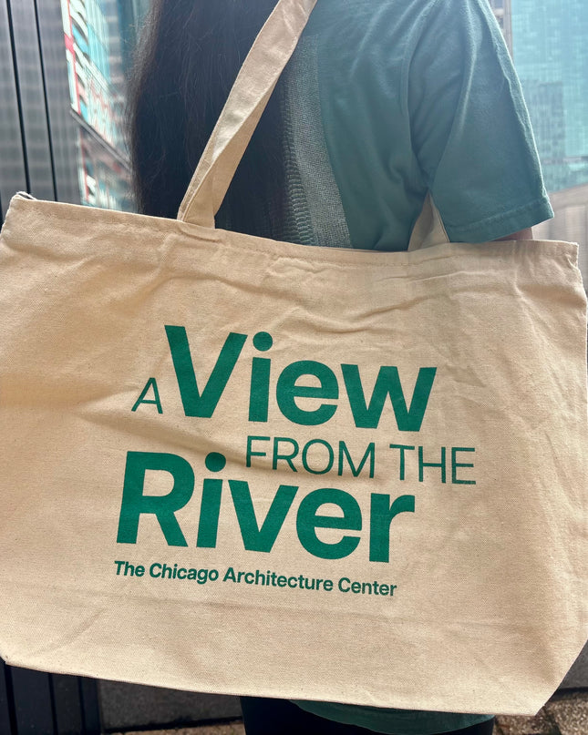 A View from the River Tote Bag