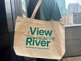 A View from the River Tote Bag