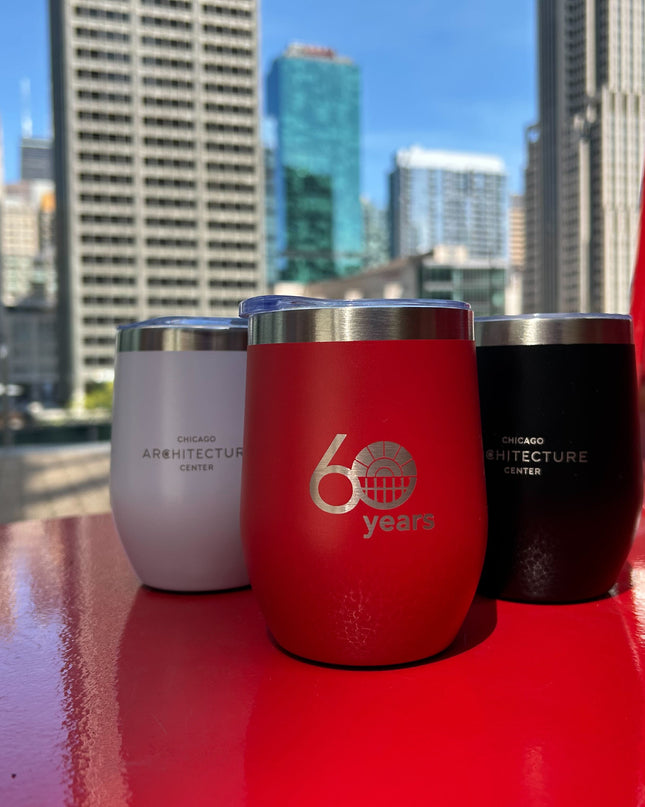 CAC 60th Anniversary Wine Tumbler- RED