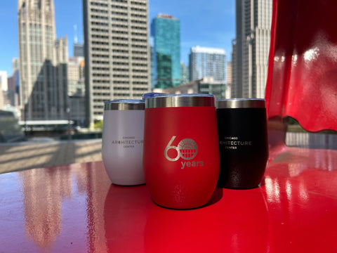 CAC 60th Anniversary Wine Tumbler- RED